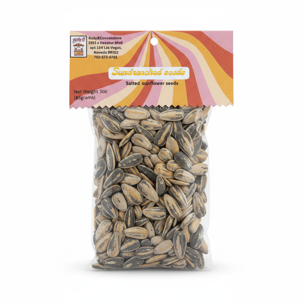 Sundrenched Seeds - Salted Sunflower Seeds