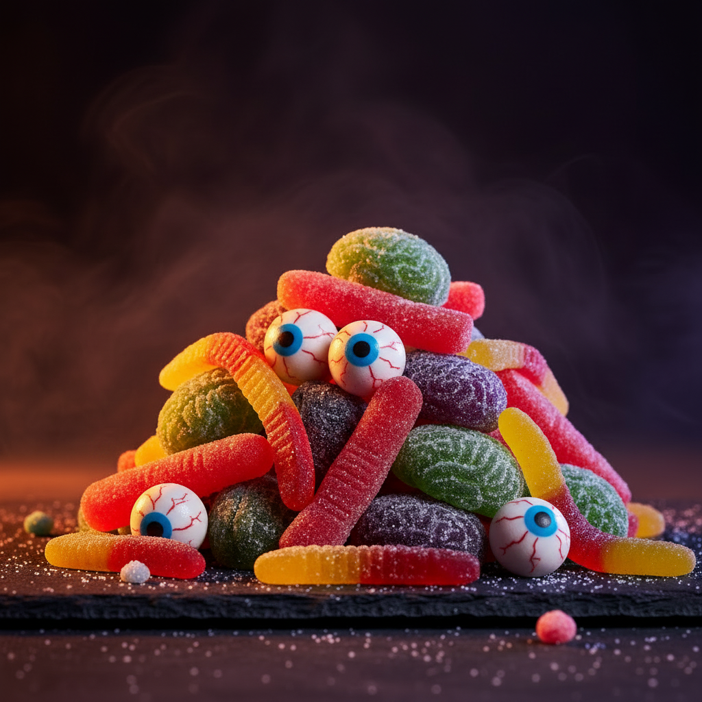 Ultimate Scary Gory Gummy Mix - Veiny Eyes